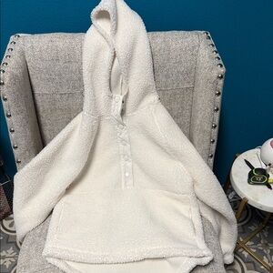 Cozy Cream Hooded Women's Sweater